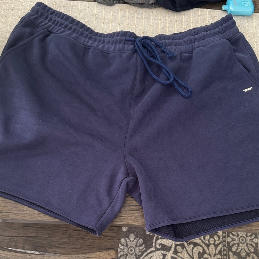 Men's Navy Athletic Shorts